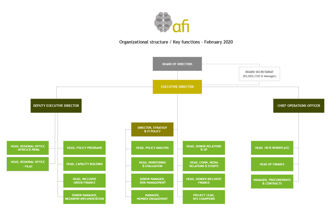 AFI Management Unit Alliance for Financial Inclusion Bringing smart